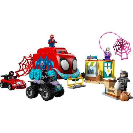 LEGO® Marvel 10791 Le QG Mobile de l’Équipe Spidey, Jouet Enfants avec Figurines Black Panther VERT 2 - vertbaudet enfant 