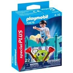 Jouet-Jeux d'imagination-PLAYMOBIL - 70876 - Enfant avec petit monstre - 22 pièces - A partir de 4 ans