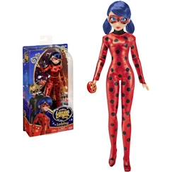 Bandai - Miraculous Ladybug et Chat noir - Poupée - Ladybug - Marinette - Poupée mannequin articulée 26 cm - P50014  - vertbaudet enfant