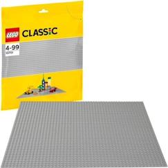 Jouet-Jeux d'imagination-LEGO® Classic 10701 La Plaque de Base Grise, 48x48, Jouet de Construction Créatif, Éducatif