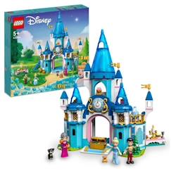 LEGO Disney Princess - Le Château de Cendrillon et du Prince Charmant - Jouet dès 5 Ans - 365 Pièces  - vertbaudet enfant