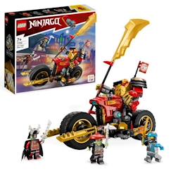 Jouet-Jeux d'imagination-LEGO® NINJAGO 71783 La Moto du Robot de Kai – Évolution, Jouet de Ninja, Figurine Robot