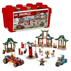 LEGO® NINJAGO 71787 La Boîte de Briques Créatives Ninja, Jouet Rangement, Voiture et Moto  - vertbaudet enfant