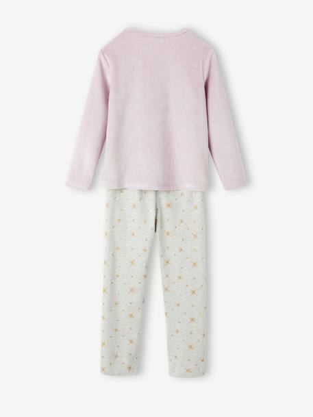 Pyjama fille Disney® Wish lilas/gris chiné 4 - vertbaudet enfant 