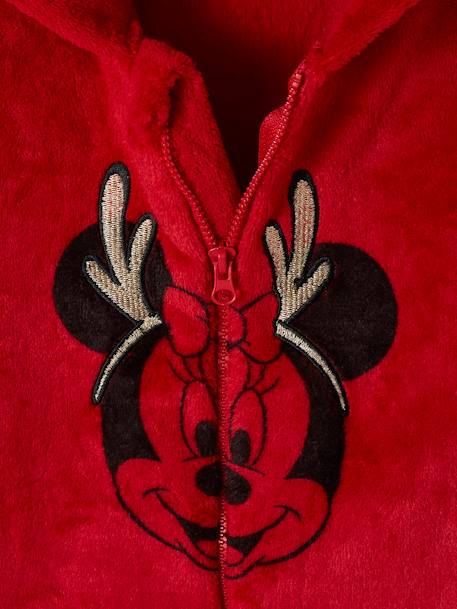 Pyjama De Noël Velours Fille VERTBAUDET - Imprimé Festif, Manches Longues, Pantalon, 80% Coton 20% Polyester
