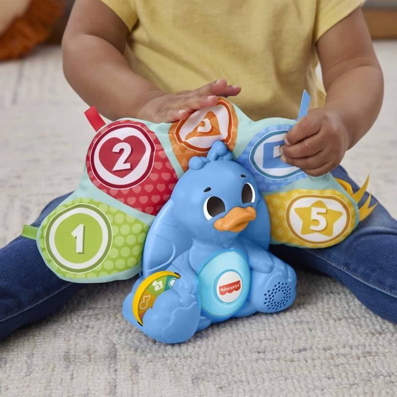 Fisher-price - coffret je découvre mes mains 3 jouets d'éveil spécial  motricité fine - jouet d'éveil bébé - des 6 mois - La Poste