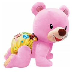 Jouet-VTECH BABY - Ourson, 1,2,3 Suis-Moi - Rose