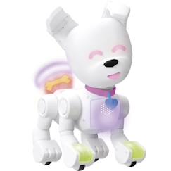 Jouet-Jeux d'imagination-Robot chien interactif - LANSAY - DOG-E - Blanc - Pour enfant à partir de 6 ans - Batterie