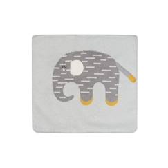 Linge de maison et décoration-Décoration-Matelas de sol, coussin-Housse de coussin en coton motif éléphant