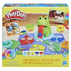 -Pâte à modeler Play-Doh La grenouille des couleurs - Jouet créatif pour enfant de 3 ans et plus