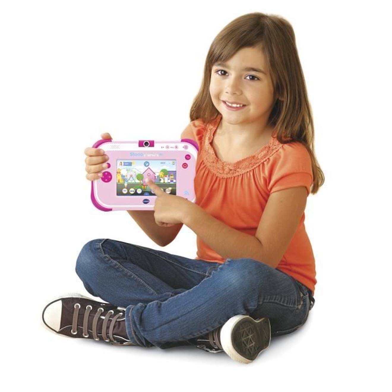 VTECH - Console Storio Max 2.0 5 Bleue - Tablette Éducative Enfant 5 Pouces
