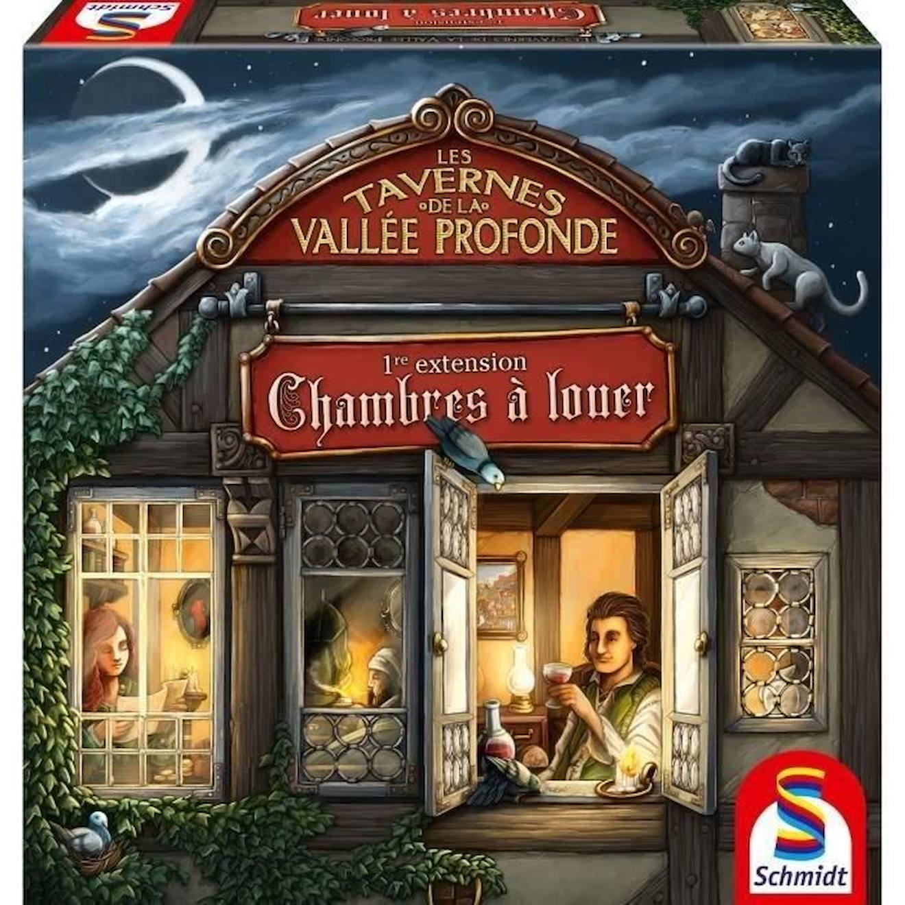 Les Tavernes De La Vallée Profonde - Jeu De Société - Schmidt Spiele - Extension Gris