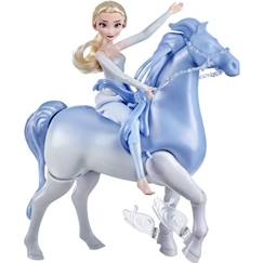 Jouet-Poupons et poupées-Poupées mannequins et accessoires-DISNEY LA REINE DES NEIGES 2 - Elsa et Nokk interactif - Poupées pour enfants inspirées du film