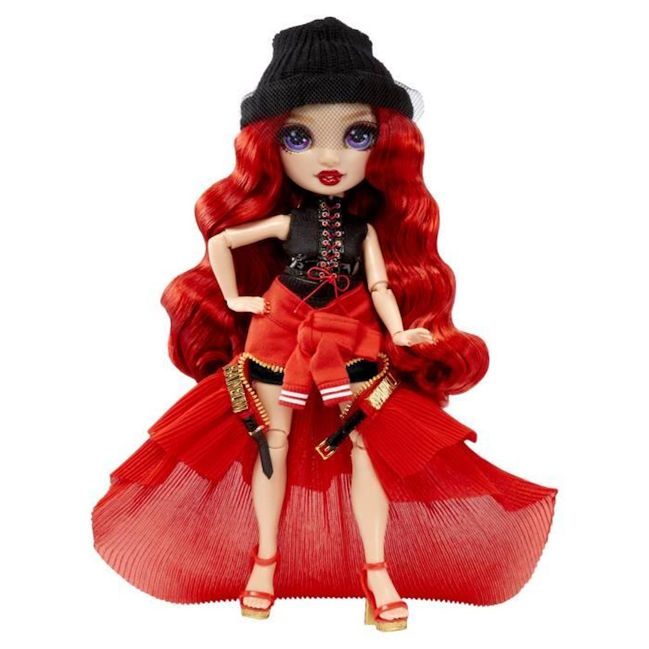 Rainbow High Tentpole PR Theme Doll - RED - 1 robe de Gala et 1 tenue