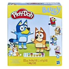 Coffret Play-Doh Bluey se déguise avec 11 pots de pâte à modeler - PLAYDOH  - vertbaudet enfant