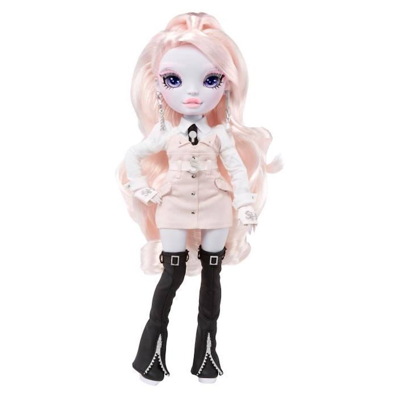 Rainbow High S3 Shadow High - Poupée 27 cm Dia Mante (Violet) - 1 tenue +  accessoires et support pour poupée