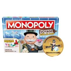 Monopoly Voyage autour du monde, jeu de societe, dès 8 ans  - vertbaudet enfant