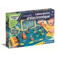 Jouet-Jeux éducatifs-Clementoni - Laboratoire électronique - 52660