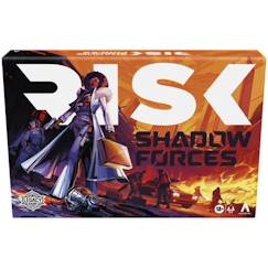 Jouet-Risk Shadow Forces, jeu de stratégie, jeu de société Legacy familial et adultes, dès 13 ans, 3 à 5 joueurs, Avalon Hill