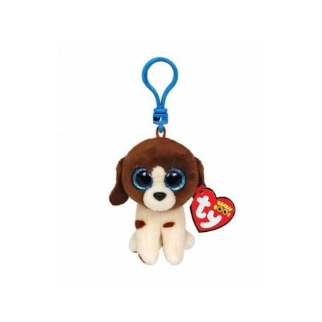 Fille-Accessoires-Autres accessoires-Jouet en peluche - TY - Beanie Boos Clip Muddles Le Chien - Marron - Porte-clé tout doux