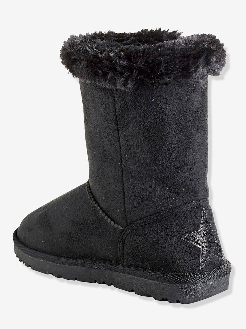 bottes fourrées fille 27