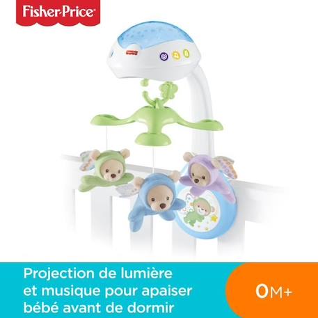Fisher-Price - Mobile Doux Rêves Papillon - Mobile lit bébé  - 0 ans et + BLEU 2 - vertbaudet enfant 