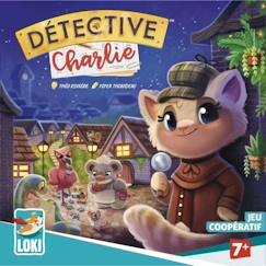 Jeu de société DETECTIVE CHARLIE - Enquêtes coopératives dès 7 ans - IELLO  - vertbaudet enfant