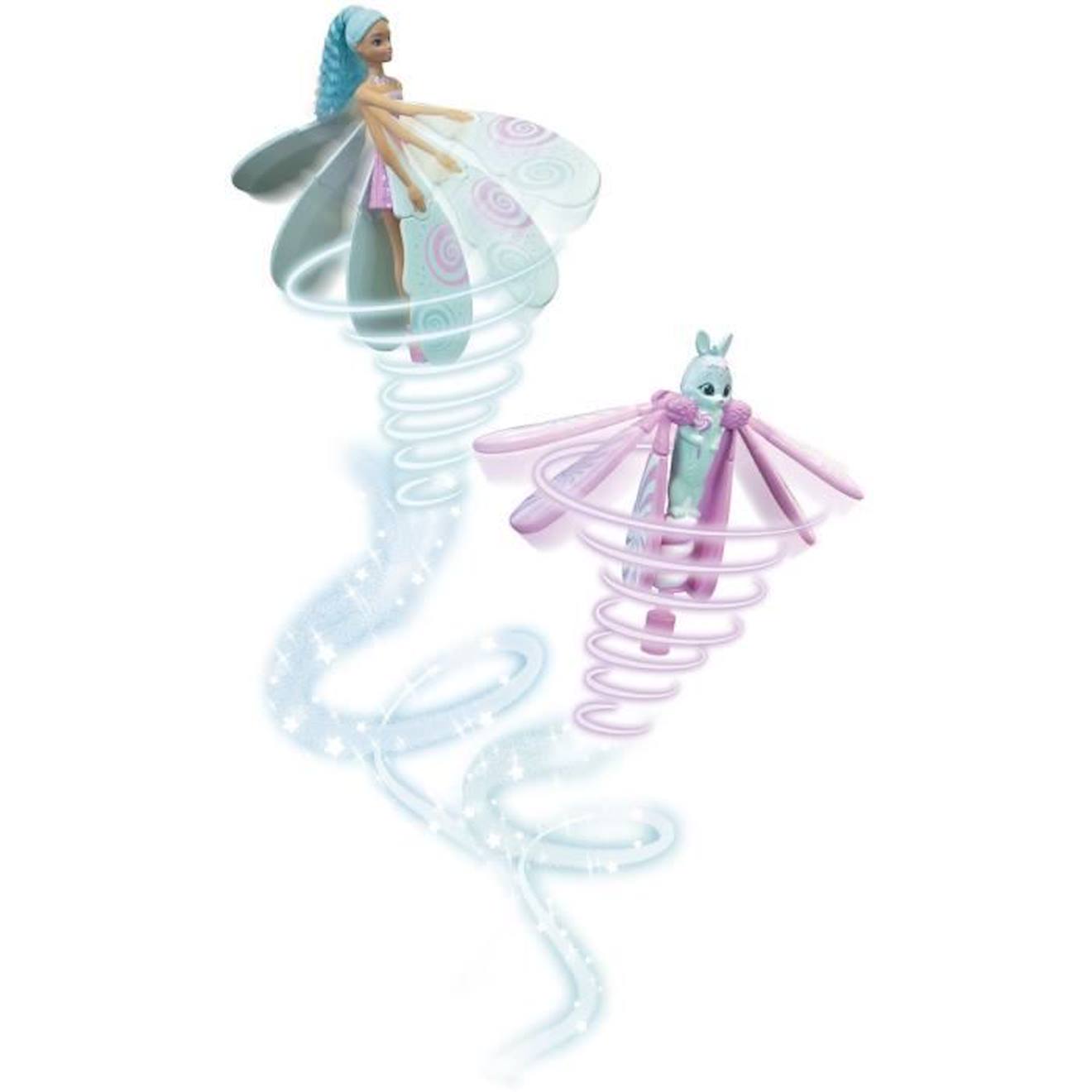 Figurine Sky Dancers Lucy Et Son Lapin - Poupée À Fonction Pour Enfant De 6 Ans - Multicolore Bleu