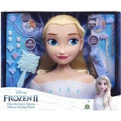 -Tête à Coiffer Deluxe La Reine des Neiges 2 - Elsa - Disney Princesses