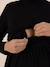Robe pull grossesse en maille fine Fanette Ls ENVIE DE FRAISE noir 2 - vertbaudet enfant 