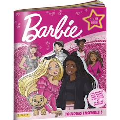 Album de stickers Barbie Toujours Ensemble ! - Panini - 176 stickers base, brillants et pailletés  - vertbaudet enfant