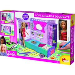 Loft à monter et à décorer éco responsable - Barbie - en carton rigide avec poupéé Barbie - LISCIANI  - vertbaudet enfant