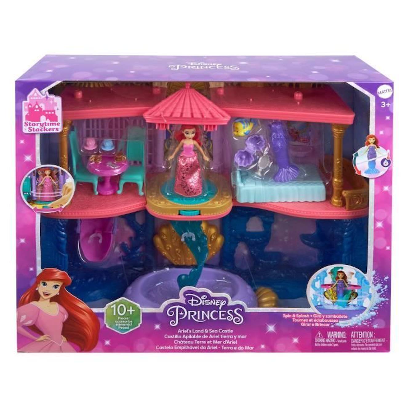 Ludendo - Poupées Ariel La Petite Sirène et ses sœurs - Coffret Disney  Princesses - Poupées mannequins - Rue du Commerce