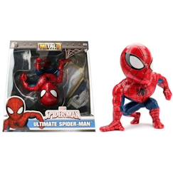 Jouet-Figurine Spiderman en métal 15cm - SIMBA.DICKIE.GROUP - Metals - Blanc Noir - A partir de 8 ans