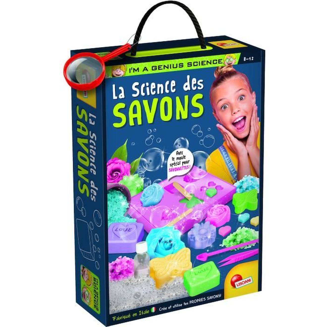 Kit De Création De Savons Personnalisés - Génius Science - Lisciani Gris