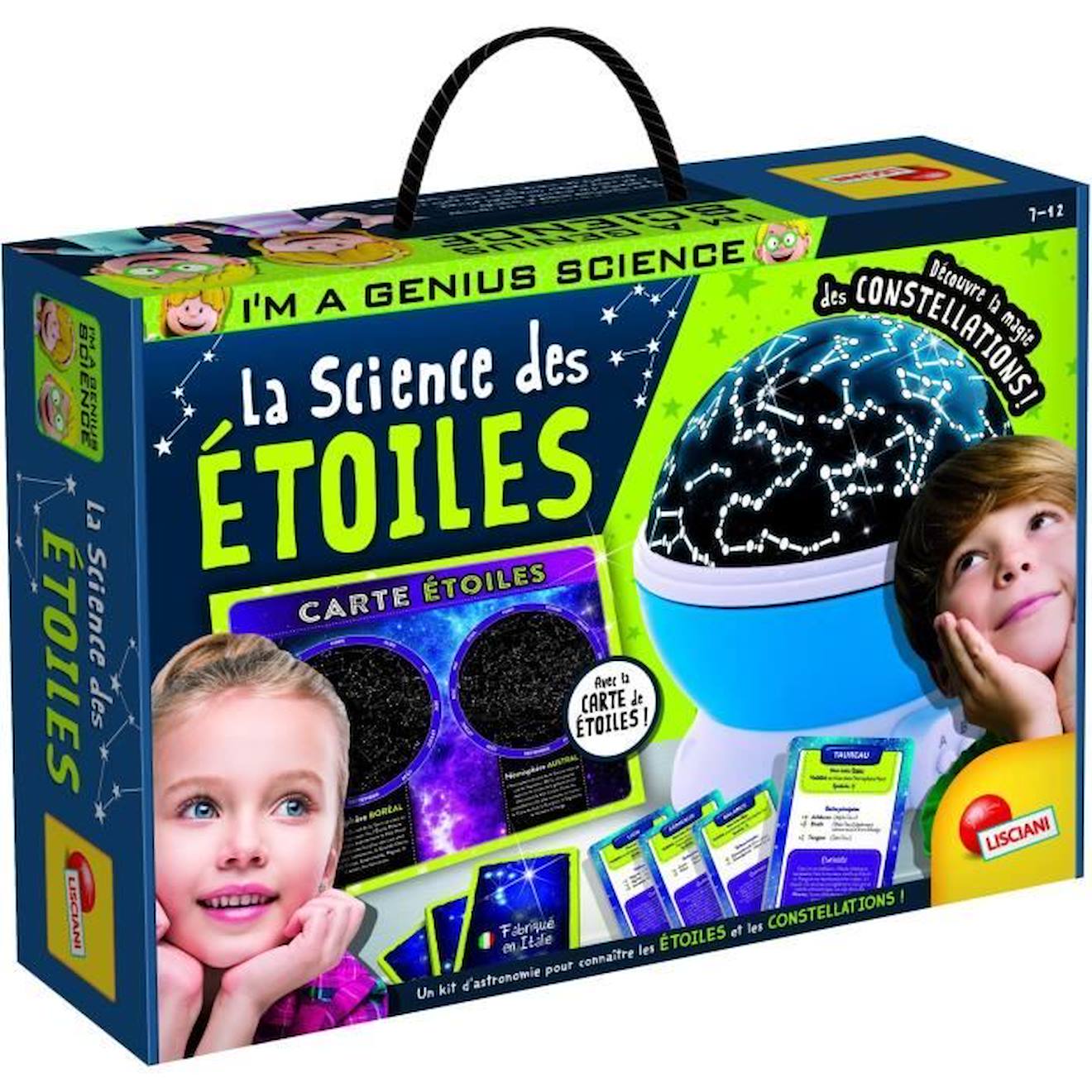 Kit Scientifique Et Educatif - Lisciani - I'm A Genius Science - La Science Des Etoiles - Planétariu