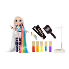 Rainbow High Hair Studio|Studio de coiffure - 1 poupée 27 cm + produits de coloration pour cheveux et accessoires  - vertbaudet enfant