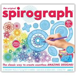 -Spirograph - Coffret classique 30 pièces - Silverlit - Art et mathématiques - À partir de 8 ans