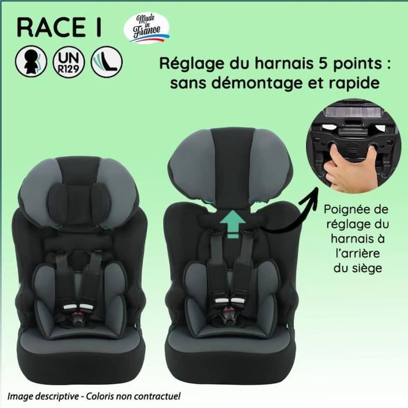 Coussin de réglage de ceinture de voiture de maternité, ceinture de  sécurité de maternité, coussin de voiture pour femmes enceintes, tapis de  siège