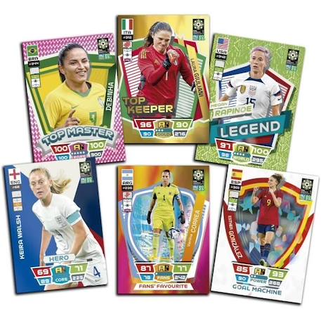 Pack 6 pochettes + 1 carte Coupe du monde de la FIFA 2023™ TCG ADRENALYN - PANINI BLANC 2 - vertbaudet enfant 