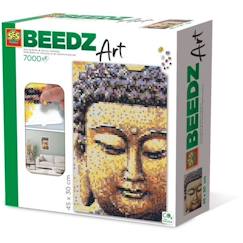 -Kit Perles à Repasser Bouddha 7000 - SES CREATIVE - Enfant - Multicolore
