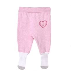 Bébé-Pantalon, jean-Pantalon bébé à pieds en coton bio, ACTIVE