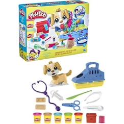 Coffret Play-Doh Le cabinet vétérinaire avec chien et 10 outils - Les classiques  - vertbaudet enfant