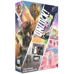 Jouet-Jeux de société-Jeux classiques et de réflexion-Space Cowboys | Unlock! : Kids | Unbox Now | Jeu de société | À partir de 6 ans | 1 à 4 joueurs | 20 minutes