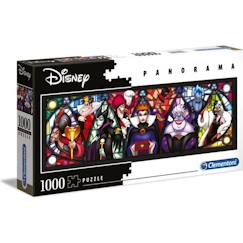 Puzzle - CLEMENTONI - Disney Vilains - 1000 pièces - Multicolore - Dessins animés et BD  - vertbaudet enfant