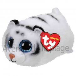 -Peluche Teeny Ty Tungra le tigre blanc - TY - Collection de peluches mignonnes