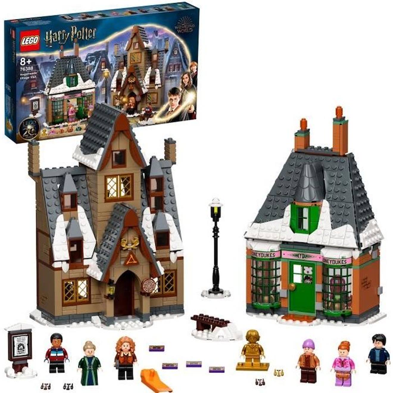 Lego® 76388 Harry Potter™ Visite Du Village De Pré-au-lard Edition 20ème Anniversaire Avec Figurine 