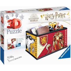 Jouet-Jeux éducatifs-Puzzles-Puzzle 3D Boite de rangement Harry Potter - Ravensburger - 216 pièces - Sans colle - Dès 8 ans