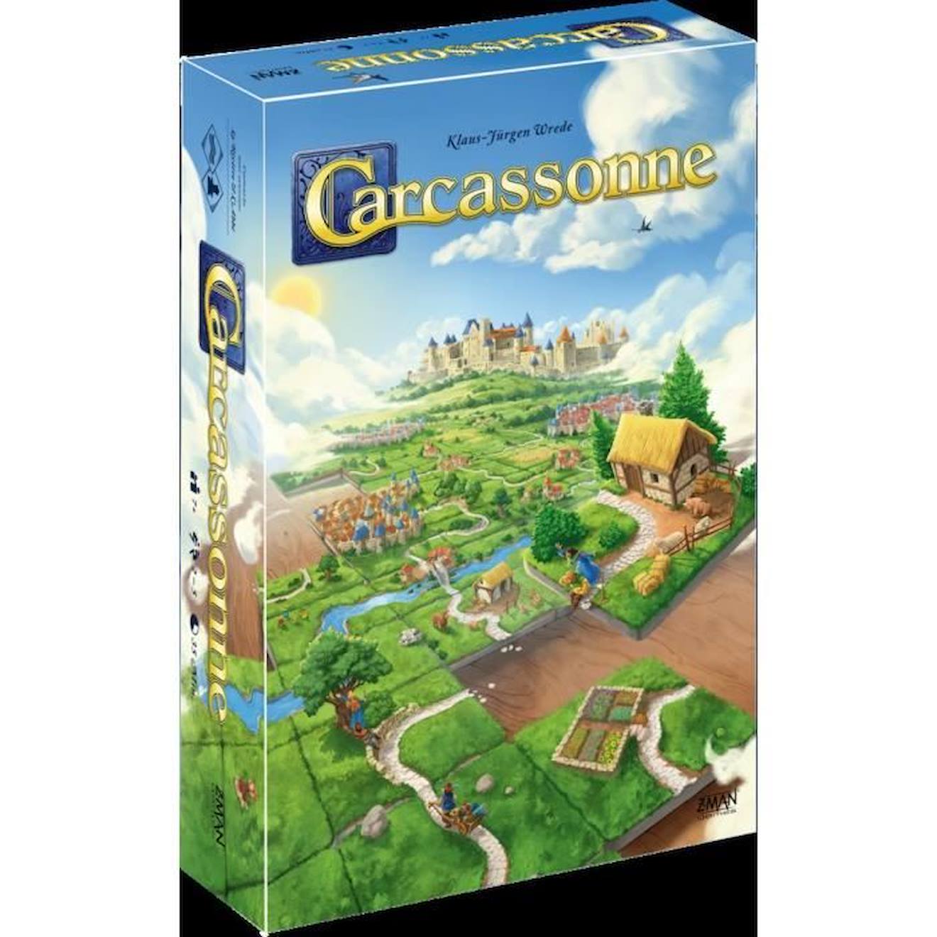 Jeu De Société Z-man Games - Carcassonne Bleu