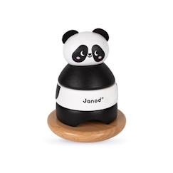 Jouet d'éveil en bois - Janod - Culbuto Panda - Noir - Mixte - Dès 12 mois  - vertbaudet enfant